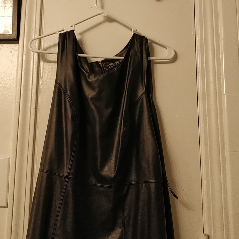 Sexy leather Dress